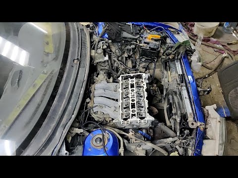 Видео: Ремонт ГБЦ mazda 626 ge