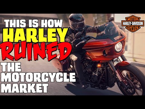 Видео: Как Harley Davidson разрушил рынок метрических мотоциклов