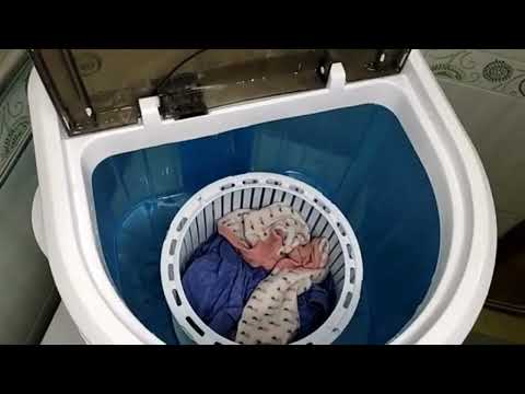 Видео: Міні пральна машина Supretto Малятко 260 Ватт
