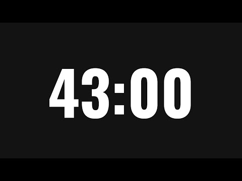 Видео: Таймер 43 Минут