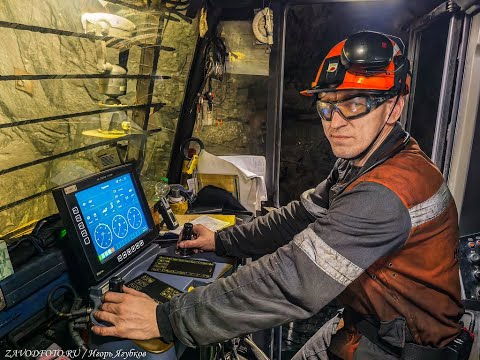 Видео: Как добывают никель на руднике «Северный» Кольская ГМК