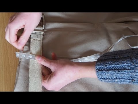 Видео: КАК ДОБАВИТЬ ШЛЕВКИ ДЛЯ РЕМНЯ НА БРЮКИ
