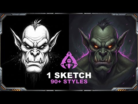 Видео: От эскиза до иллюстрации: тестирование более 90 художественных стилей с помощью Google Whisk AI