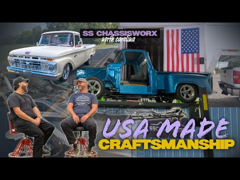 Видео: Взгляд изнутри на создание шасси классического грузовика с помощью SS ChassisWorx