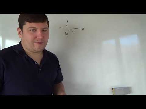 Видео: Отрицательная степень. Алгебра 8 класс.