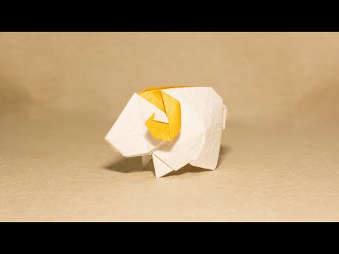 Видео: Оригами овца