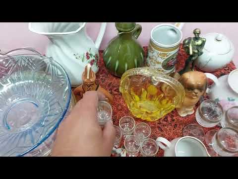 Видео: И снова много посуды советского периода