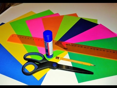 Видео: ASMR/ АСМР/ DIY Бумажная декорация