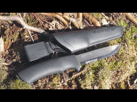 Видео: Обзор Mora Bushcraft Black SRT. Холодное оружие от Моры