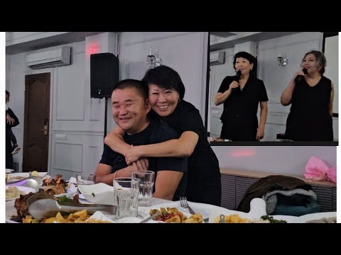 Видео: День рождения Лары и Андрея🥳🥳/ Караоке батл🎤🎶