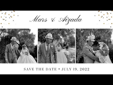 Видео: МАРС & АЙЗАДА СВАДЬБА 2022