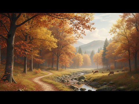 Видео: Для Сна Осенний Пейзаж Лёгкая Музыка Релаксация RELAX