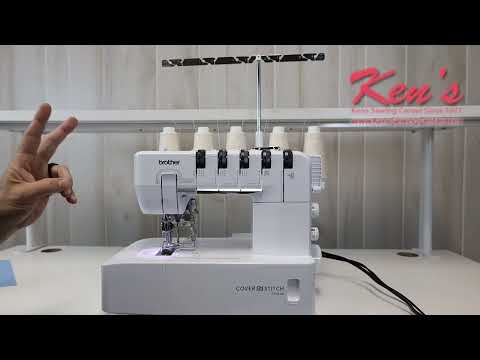 Видео: Двусторонний плоскошовный оверлок Brother CV3550