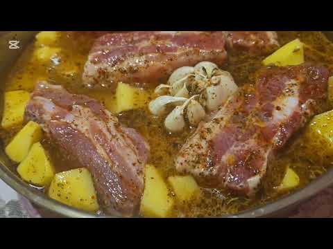 Видео: ЗАДУШЕНИ СВИНСКИ РЕБРА. 🍺