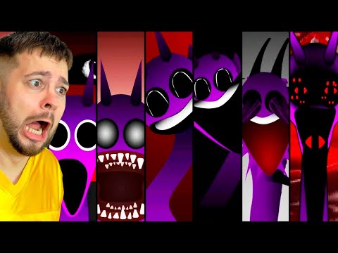 Видео: ВСЕ СТРАШНЫЕ ТРАНСФОРМАЦИИ СПРУНКИ С 1 ПО 7 😱 Incredibox Sprunki