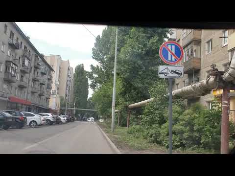 Видео: учебная езда по городу(4)