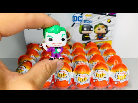 Видео: Kinder Joy 2023 Funko DC Comics Выпуск 2 Киндер Джой 2023 Фанко DC