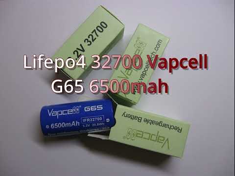 Видео: АКБ 32700 Vapcell G65 6500mah
