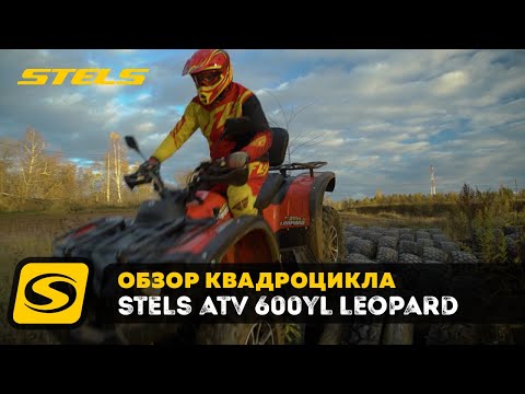 Видео: Тест-драйв квадроцикла STELS ATV 600YL LEOPARD с Дмитрием Федоровым, телеканал "Драйв"