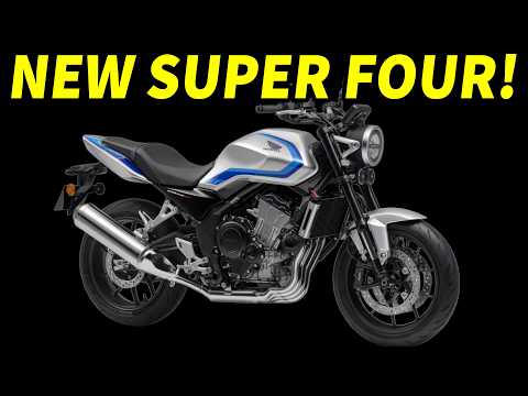 Видео: Honda CB500 Super Four 2026 года будет КРИЧАТЬ - Простите, ZX-4RR?!