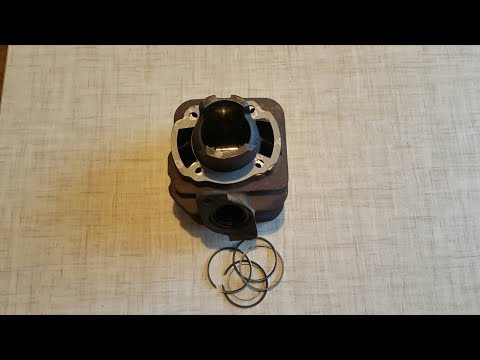 Видео: Хонда ДИО AF-18.Замена поршневых колец- подгонка,доработка!