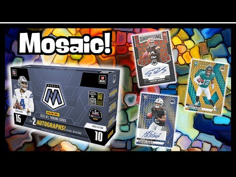 Видео: МНОЖЕСТВО ЦВЕТА!!! Открытие Mosaic Football Hobby Box 2025!