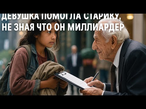Видео: Бедная Девушка Пропустила СОБЕСЕДОВАНИЕ, Чтобы Помочь Старику, Не Зная Что ОН – МИЛЛИАРДЕР.