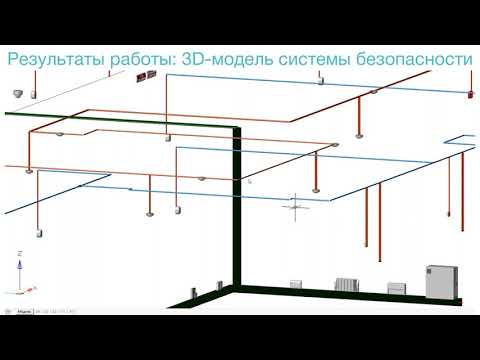 Видео: Вебинар «Создание кабельных трасс в nanoCAD BIM ОПС и nanoCAD BIM СКС»