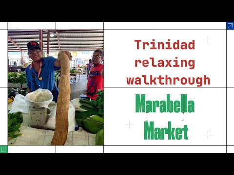 Видео: Давайте посмотрим, что есть на местном рынке Тринидада и Тобаго — обзор рынка Марабелла