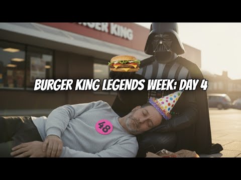 Видео: Легенды Burger King: День 4 — Похмелье 🤢😴 (обзор Double Whopper)