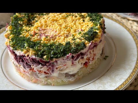 Видео: СЕЛЕДКА  под ШУБОЙ  | Салат Шпроты под шубой