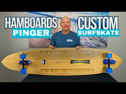 Видео: Индивидуальная сборка сёрфскейта: 67-дюймовые доски для гамака Pinger с подвеской Waterborne DREA...