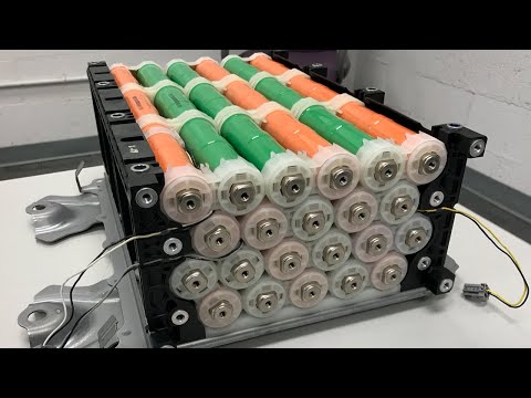 Видео: Гибриды Honda IMA, часть 2 - Высоковольтная аккумуляторная батарея