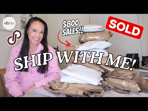 Видео: ГРАНДИОЗНЫЕ РАСПРОДАЖИ НА ВЫХОДНЫХ! Доставка с собой | Что БЫСТРО продаётся на eBay и Poshmark | ...