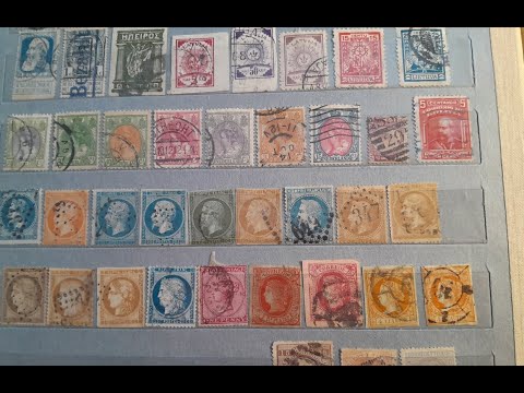 Видео: Обзор и оценка марок из коллекции подписщика.