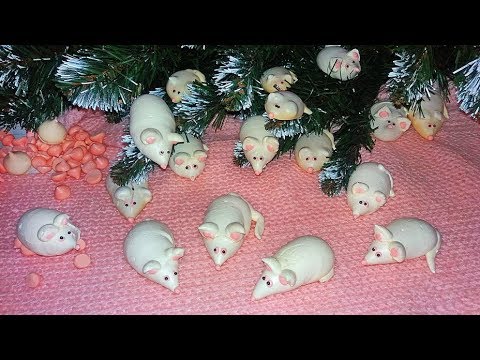 Видео: Воздушные Мышки Из Безе На Торт 2020