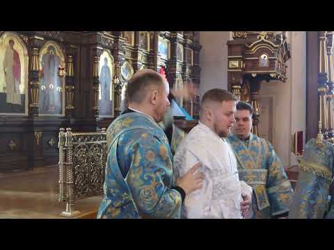 Видео: Диаконская хиротония Василия Астаповича