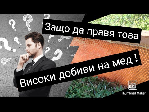 Видео: Тайната за високите добиви  на мед. Как да увеличим добива и да имаме здрави семейства ?