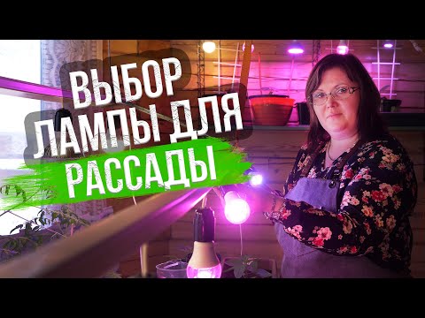 Видео: Подсветка для рассады. Выбираем правильную лампу