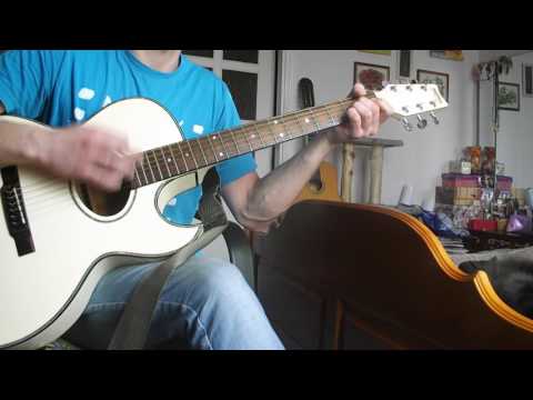 Видео: Кино Невесёлая песня (Washburn ea40) cover