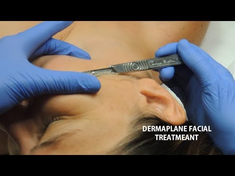 Видео: Dermaplane для лица от начала до конца