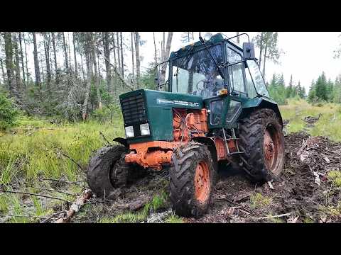 Видео: Первые испытания самого быстрого трактора Беларус!