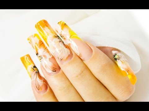 Видео: Real-Professional. Дизайн ногтей. Flora.