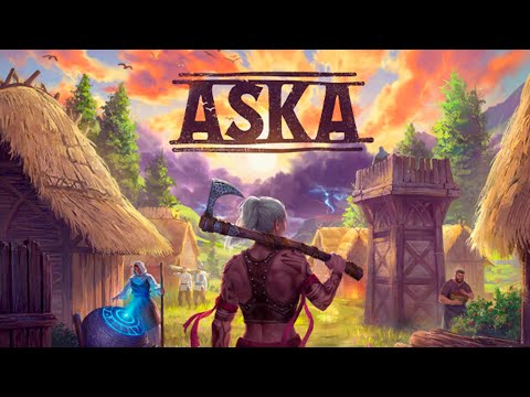 Видео: ASKA - Строим деревню викингов - Выживание ( первый взгляд )