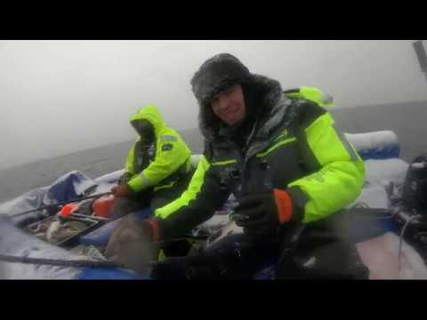 Видео: Морская рыбалка ура губа 2 часть! начало сезона 16марта 2019г