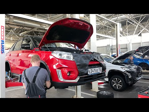 Видео: Suzuki Vitara 2020 первое ТО у дилера.