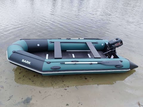 Видео: Лодка BARK BT-360S Краткий обзор. Тест на воде.