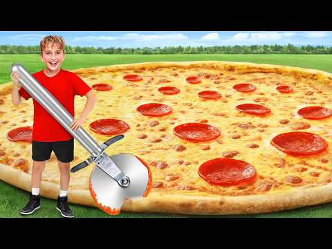 Видео: Кулинарный челлендж «ОГРОМНЫЙ против МАЛЕНЬКОГО»! Часть 2