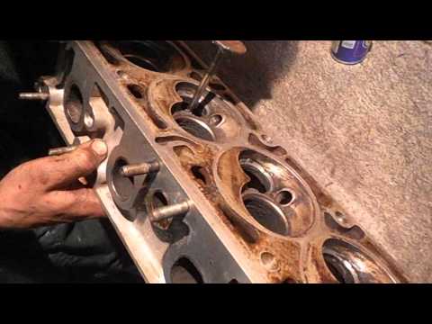 Видео: ремонт двигателя опель вектра А  Ч 1 притираем клапана