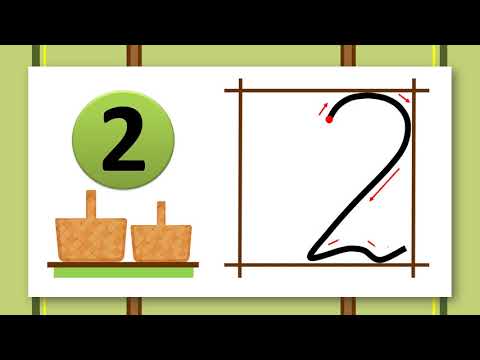 Видео: Сложение и вычитание числа 2.  Круговые примеры.